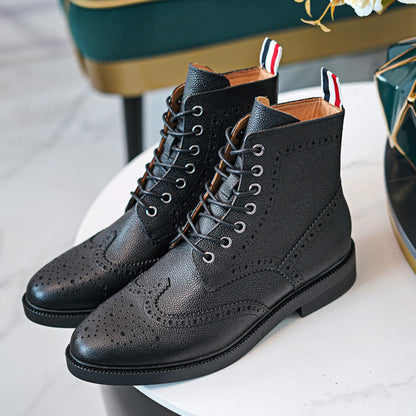 MR.TOM High Top leather Shoe