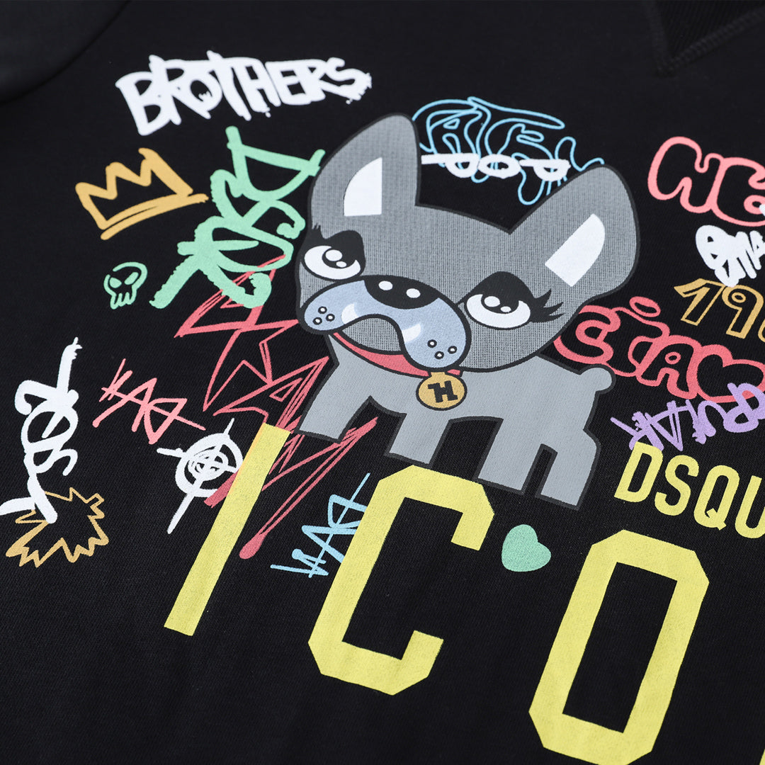 SOLA-DSQ2 2024ss Printing Sweatshirt