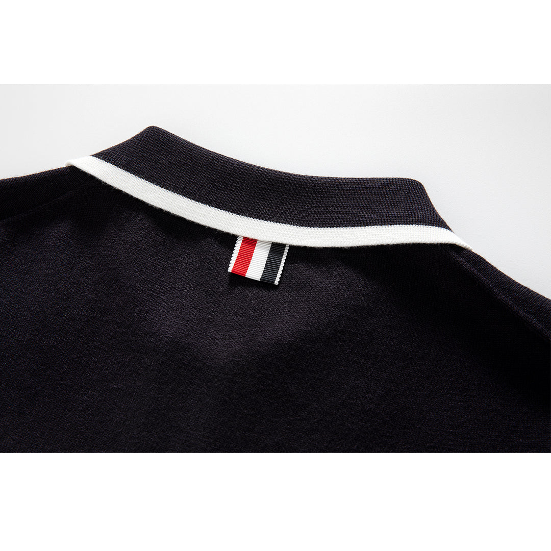 MR.TOM Contrast stripes POLO Shirt