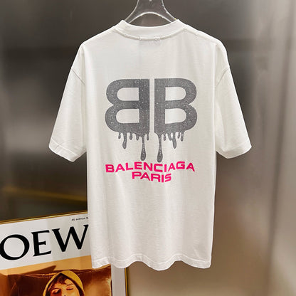 Balenciaga BB LOGO Printed T-shirt