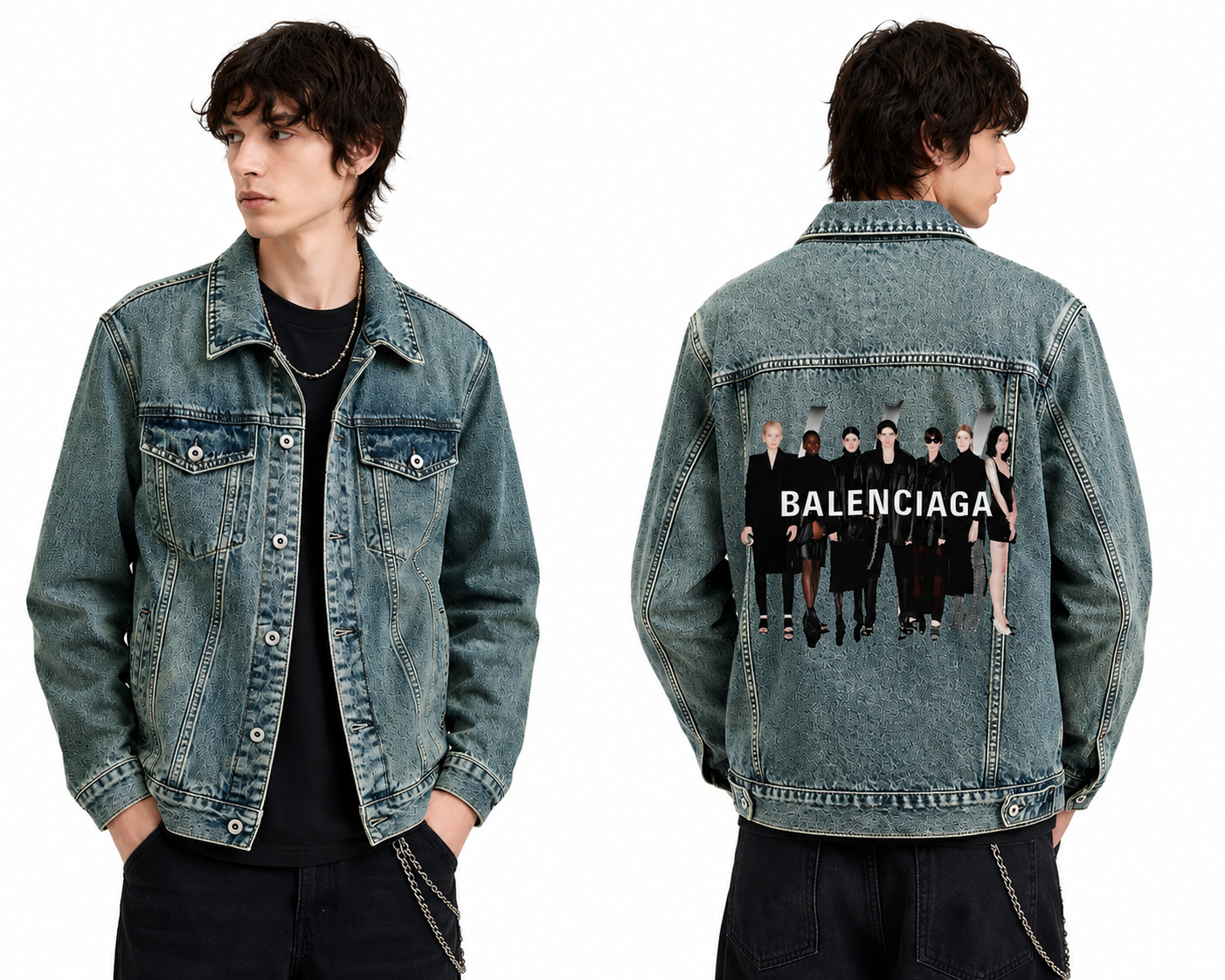 Balenciaga Men's Crown Jacket
