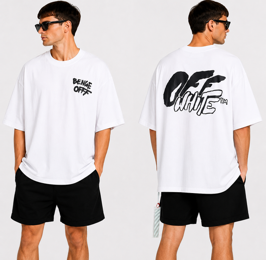 OFF-White  Arrow logo print T-shirt#76