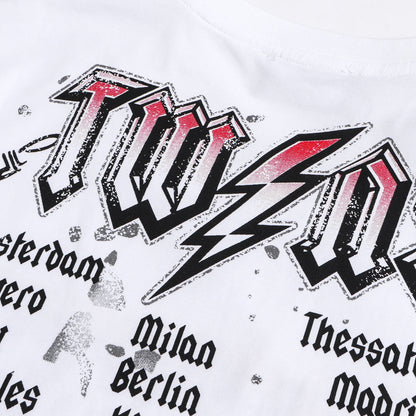 New-D2 Print 2024ss Loose T-shirt