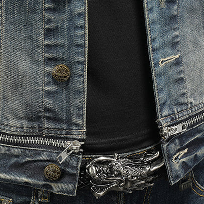 SOLA-DSQ2 24ss Blue Denim Jacket