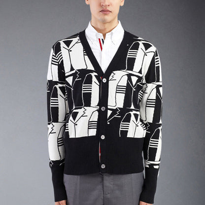 MR.TOM Contrast color sweater