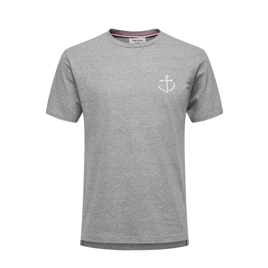 MR.TOM Anchor embroidery T-shirt