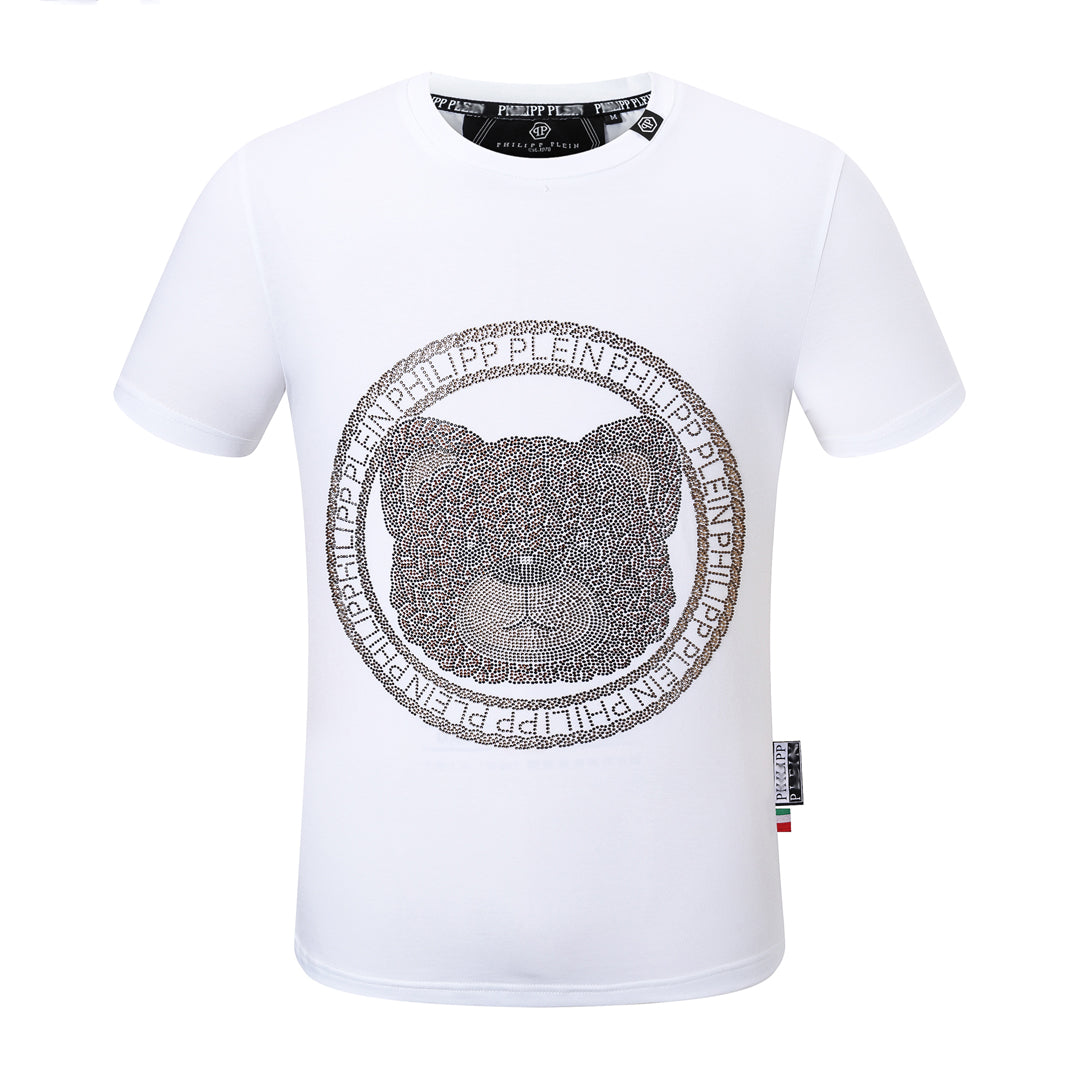 SOLA-PP Bear hot diamond man T-shirt