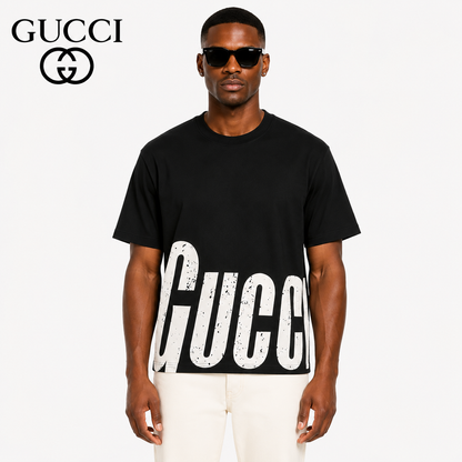 Gucci x Balenciaga Logo Print T-Shirt