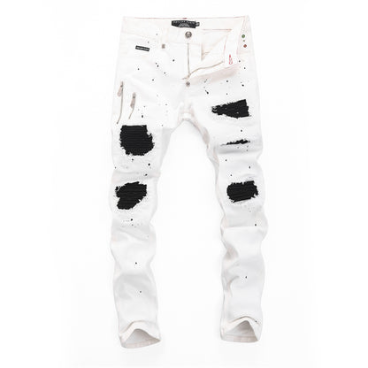 SOLA White Hole Jeans#8360