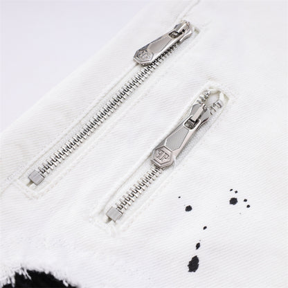 SOLA White Hole Jeans#8360