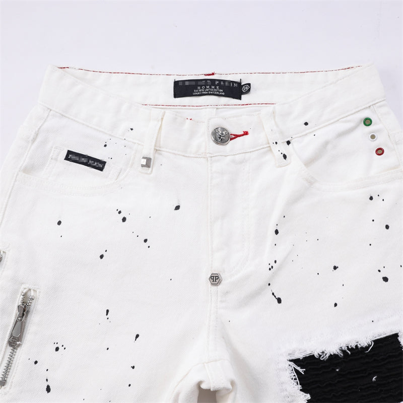 SOLA White Hole Jeans#8360