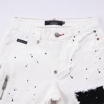 SOLA White Hole Jeans#8360