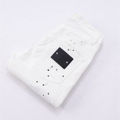 SOLA White Hole Jeans#8360