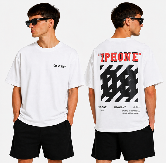 OFF-White Arrow logo print T-shirt#80