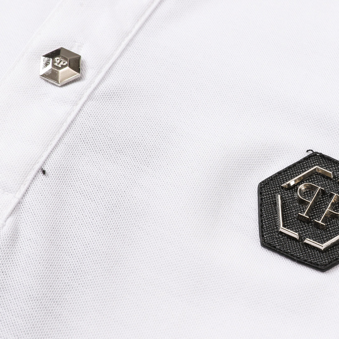 PIEIN 2024ss White POLO shirt