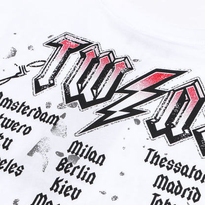 SOLA-D2 Print 2024ss Loose T-shirt