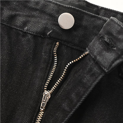 2026 Distressed Graffiti Jeans