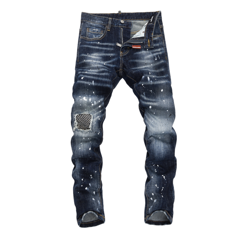 SOLA-DSQ2 New Man Casual trousers Hole Jeans