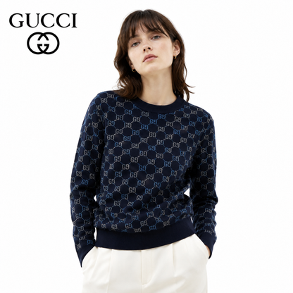 Gucci Reversible GG Wool Sweater
