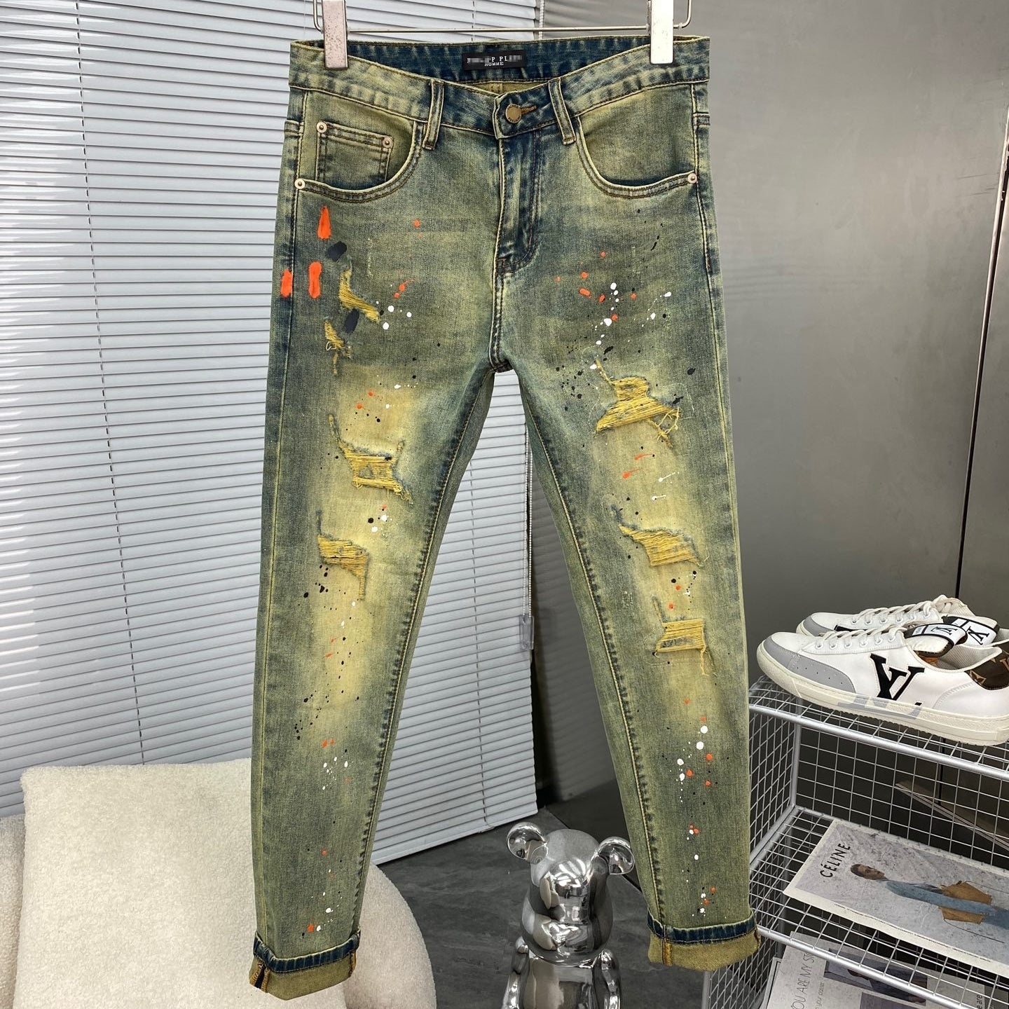 SOLA-PP Hole Jeans#30