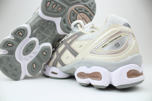 ASICS Gel-Nimbus 9 'White Oatmeal' (Women's) - White Oatmeal - image 2