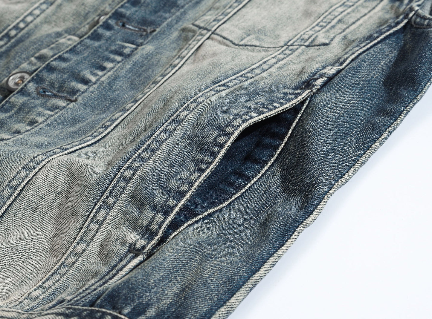 SOLA-DSQ2 24ss cowboy Denim vest