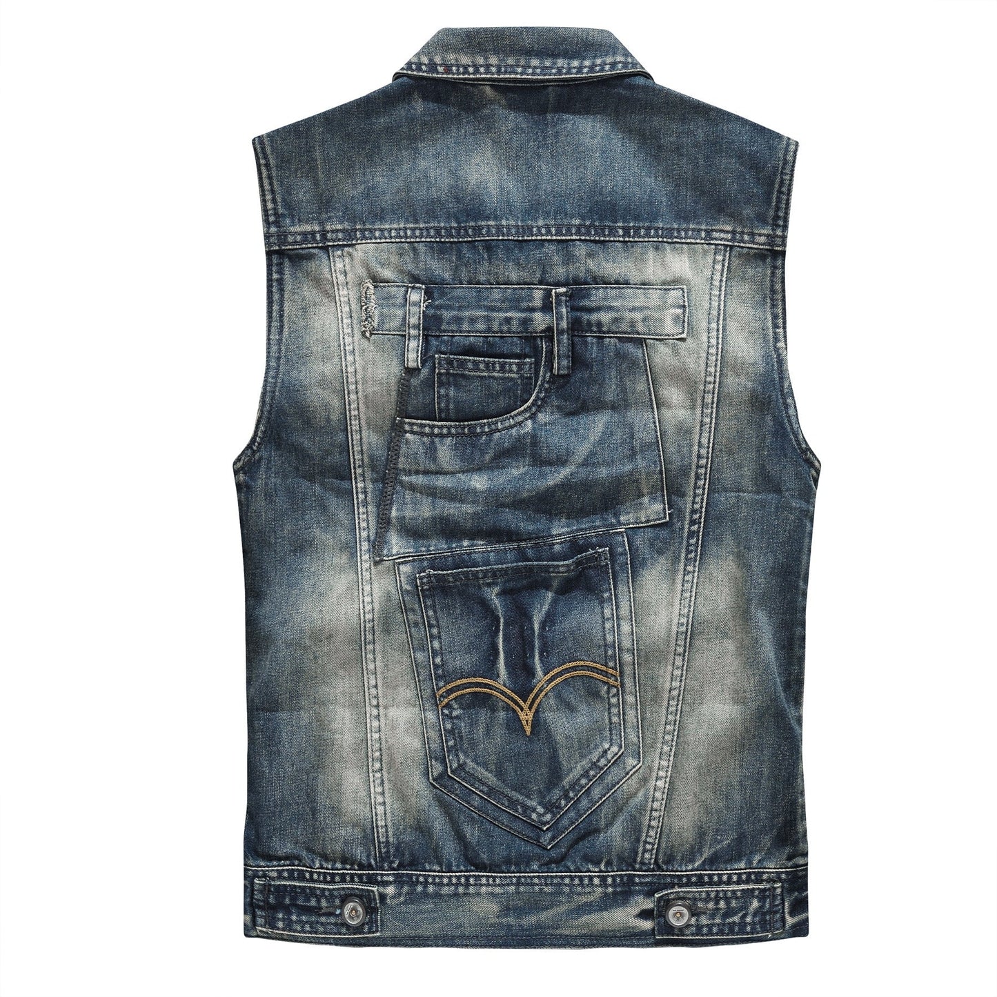 SOLA-DSQ2 24ss cowboy Denim vest