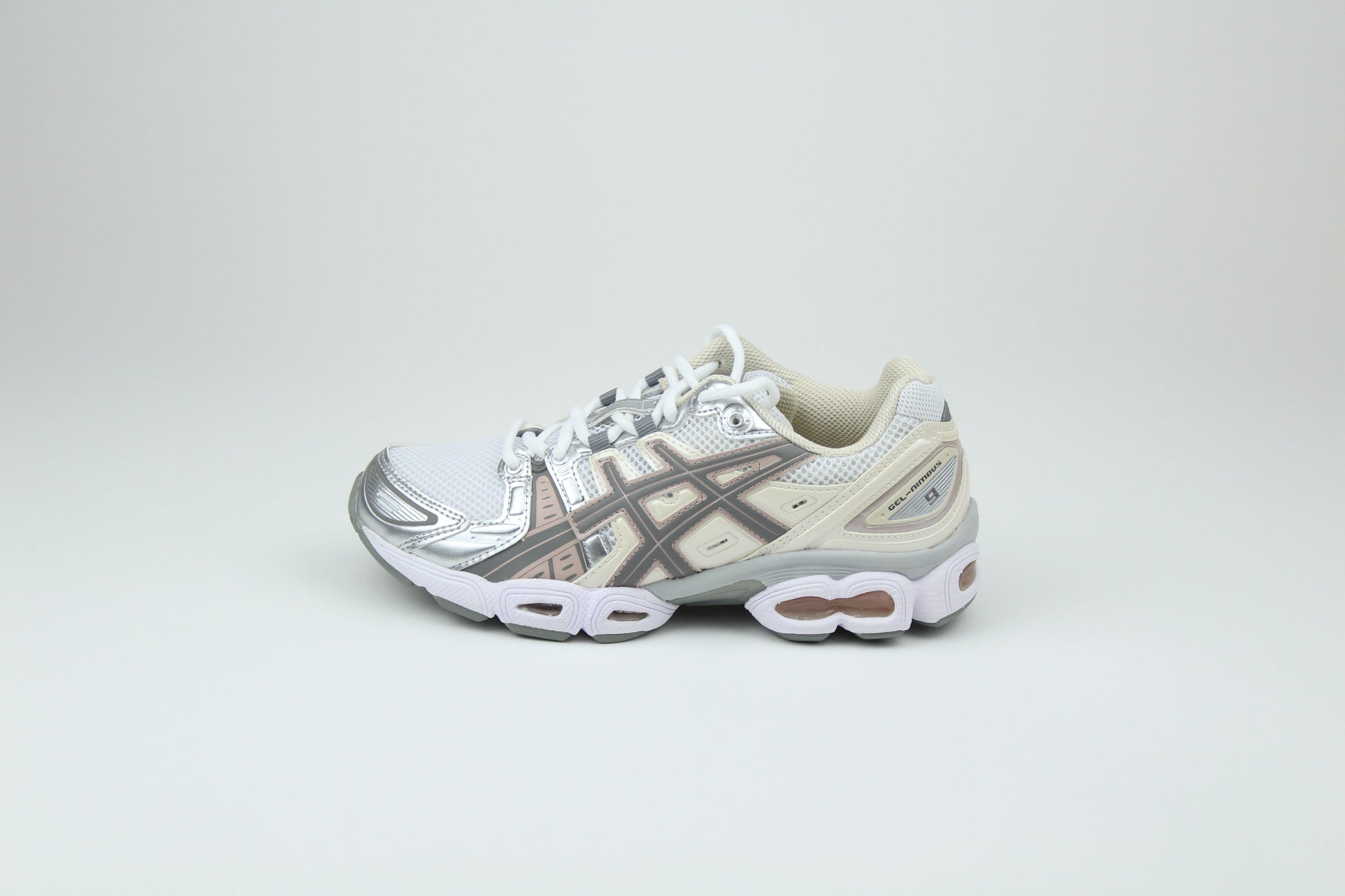 ASICS Gel-Nimbus 9 'White Oatmeal' (Women's) - White Oatmeal - image 3