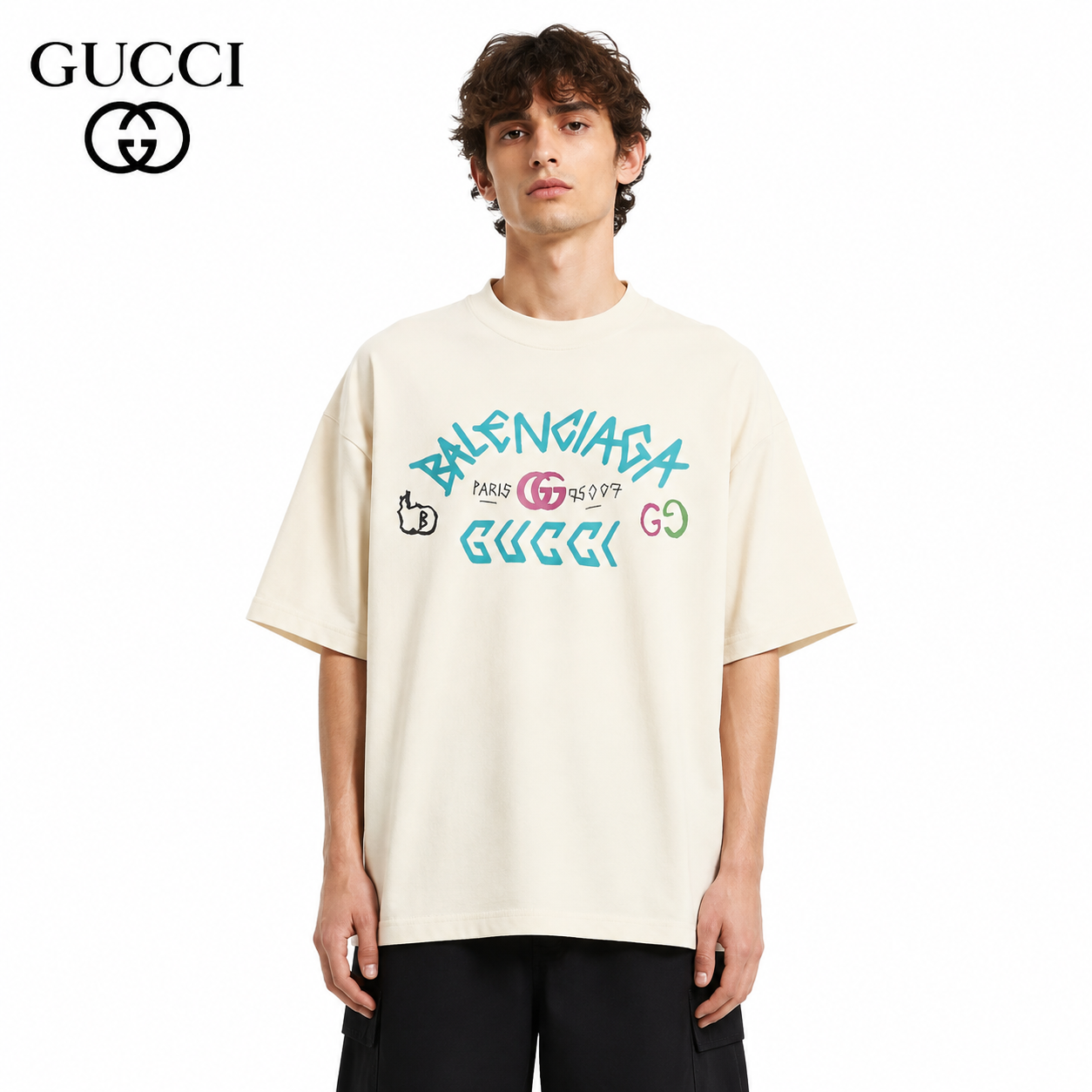 Gucci Logo Print T-Shirt