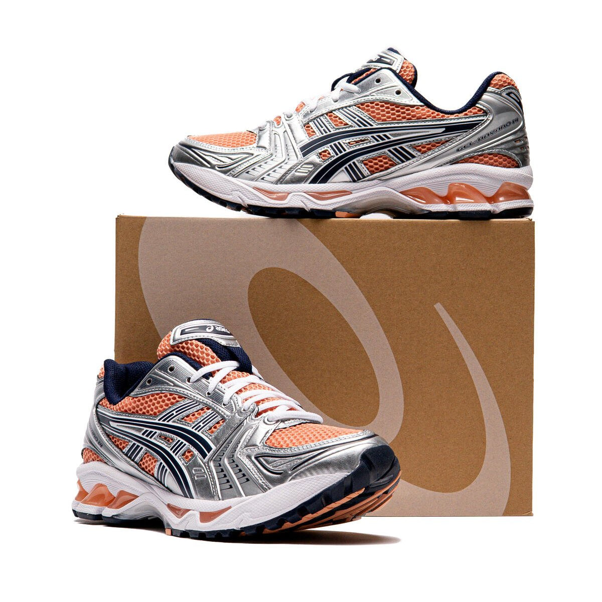 ASICS Gel-Kayano 14 'Sepia/Orange Pure Silver' - Sepia/Orange Pure Silver - image 8