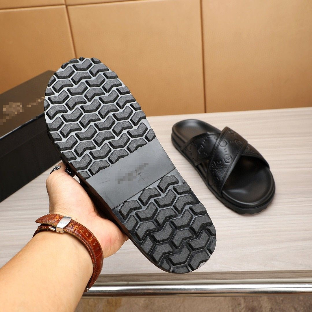 PP leather slippers