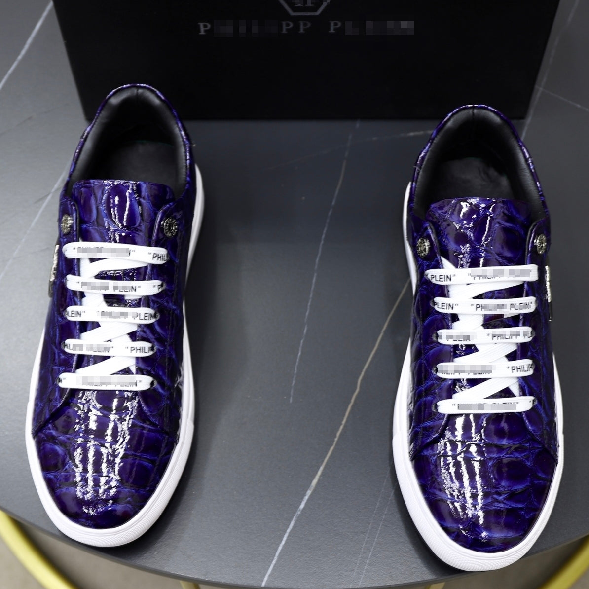 PP Men New Men's leather sneakers