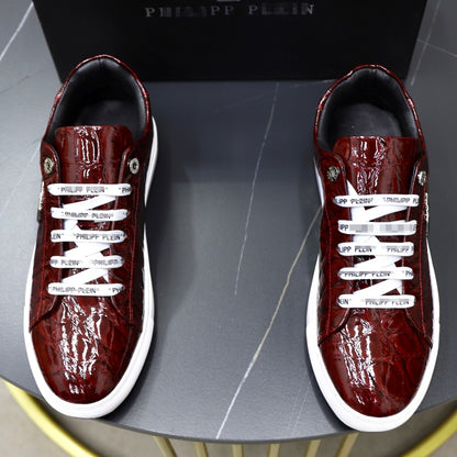 PP Men New Men's leather sneakers