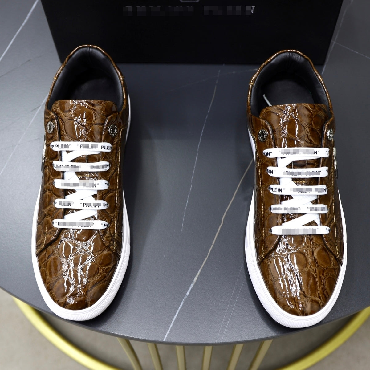 PP Men New Men's leather sneakers