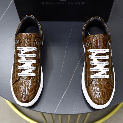 PP Men New Men's leather sneakers