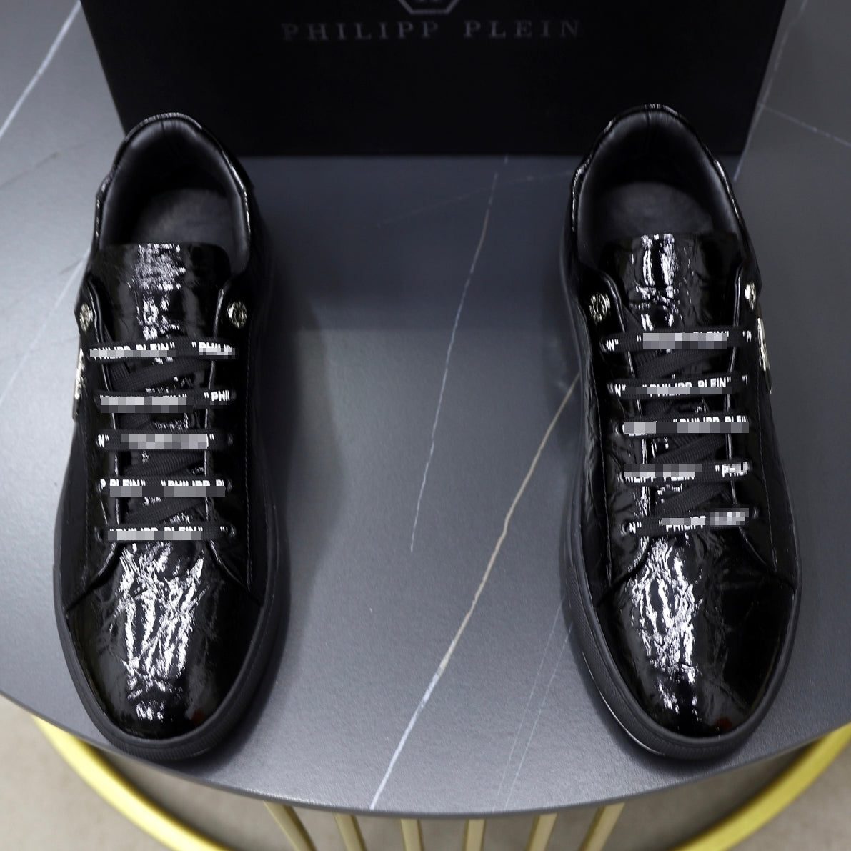 PP Men New Men's leather sneakers