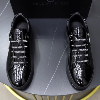 PP Men New Men's leather sneakers