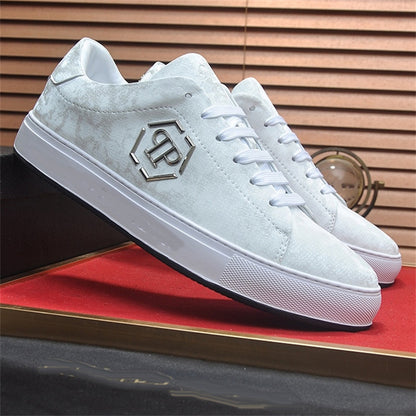 PP Men's Leather Sneakers
