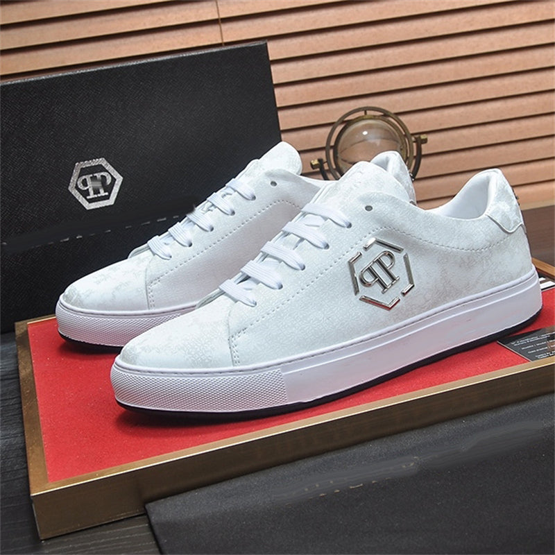 PP Men's Leather Sneakers