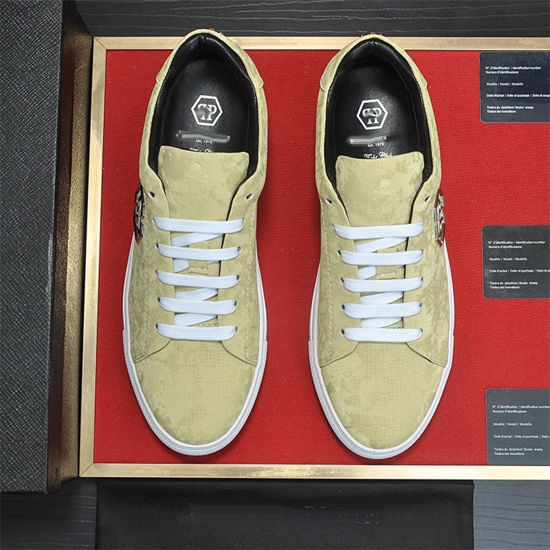 PP Men's Leather Sneakers