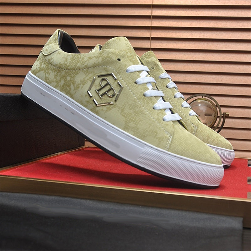 PP Men's Leather Sneakers