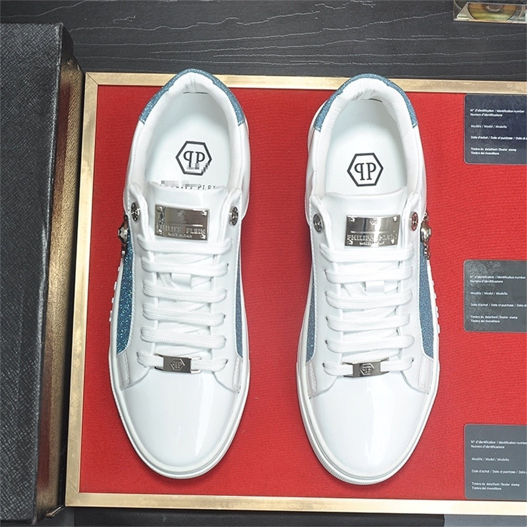PP men's new lettering sneakers