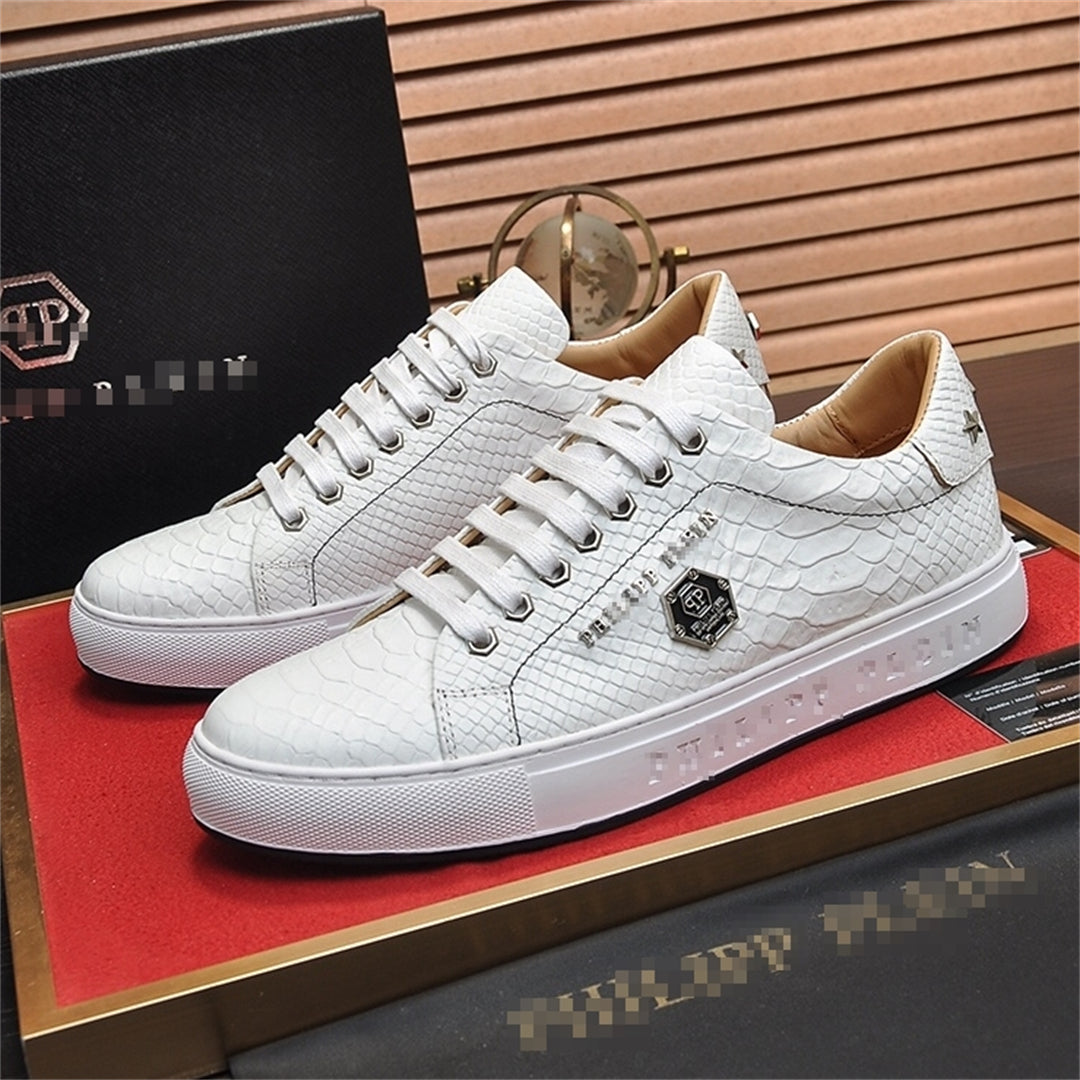 PP Men's Leather Sneakers