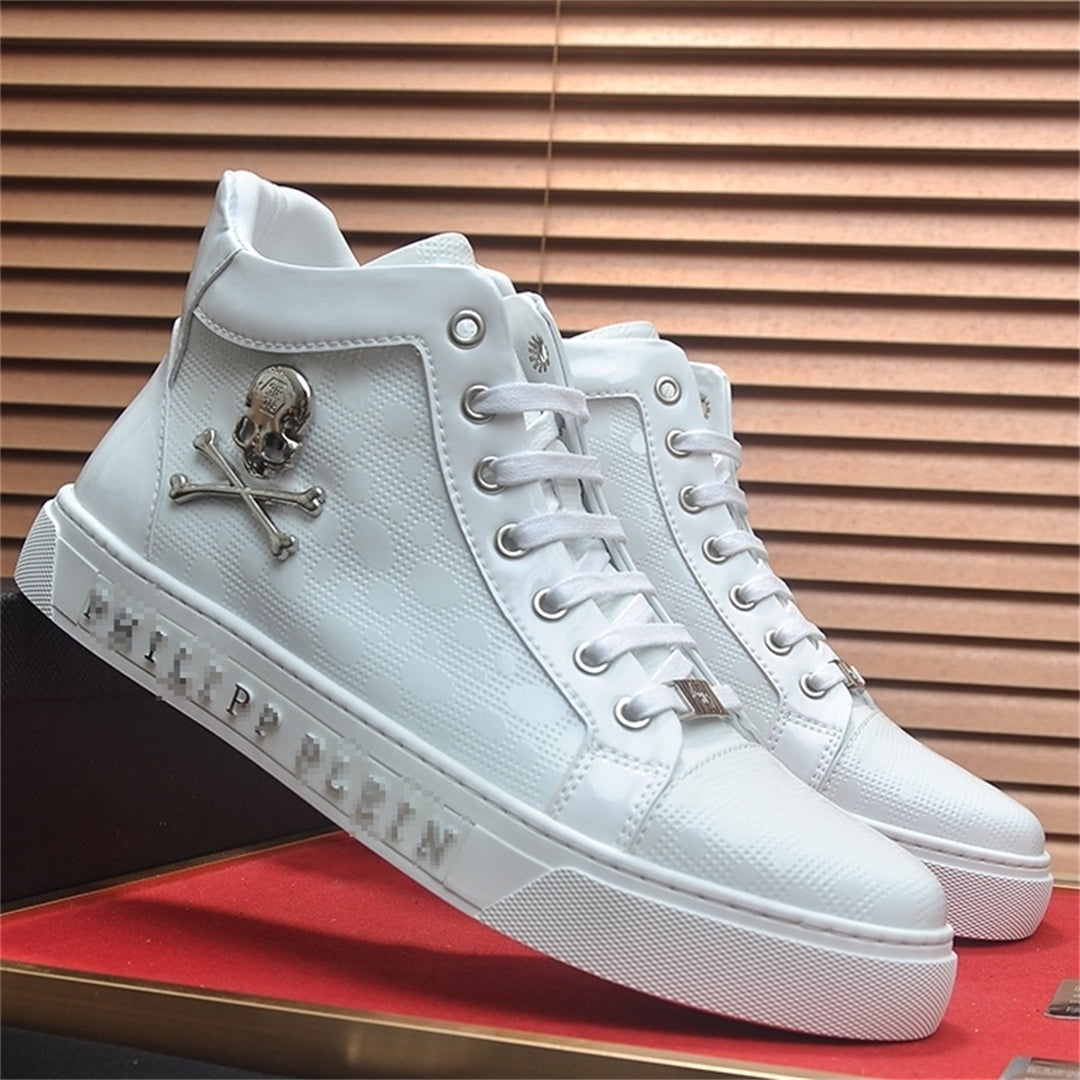 SOLA-Phillipp Novaj Viraj altsupraj ledaj Sneakers 
