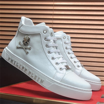 SOLA-Phillipp Novaj Viraj altsupraj ledaj Sneakers 