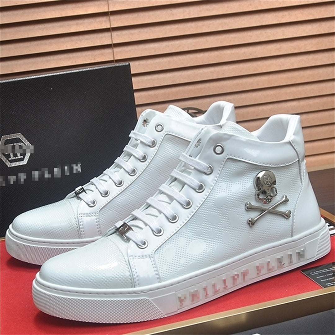SOLA-Phillipp Novaj Viraj altsupraj ledaj Sneakers 
