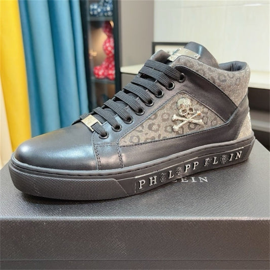 PP New High Top leather Sneakers