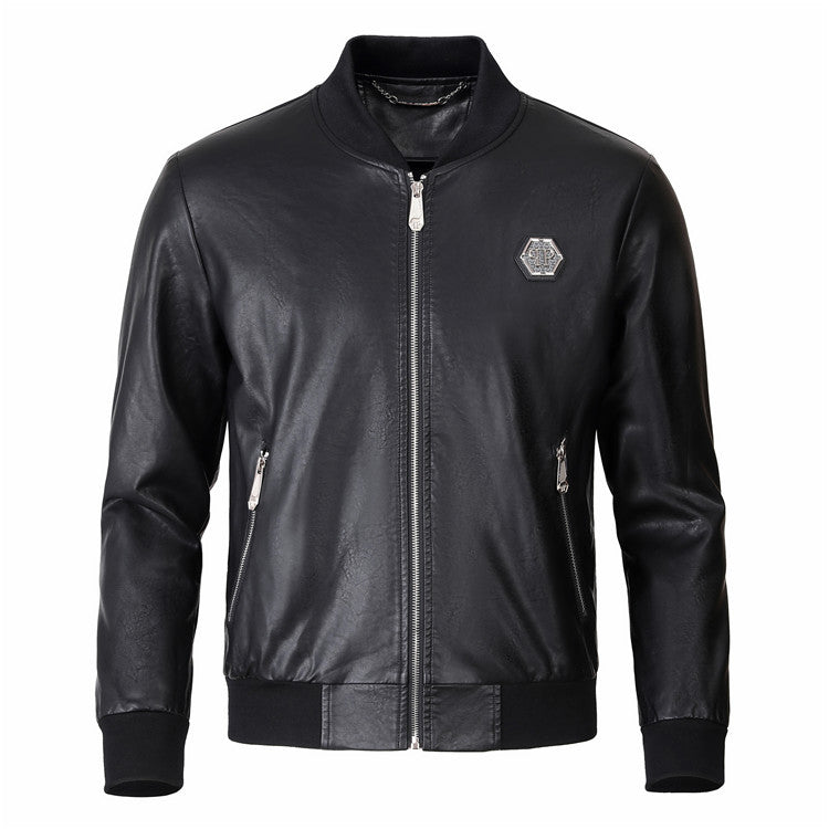 PP Men Angry Bear Embroidery Jacket