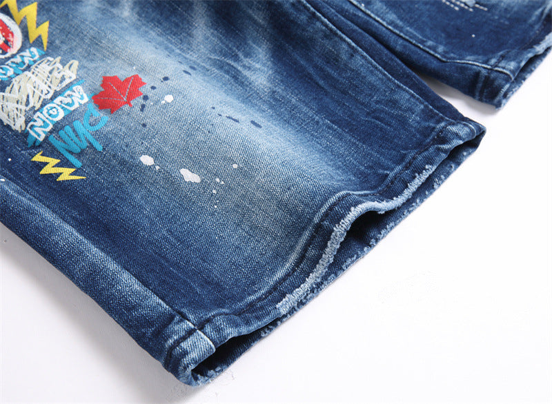 SOLA-DSQ2 2024ss shorts Jeans
