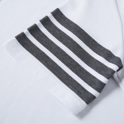 MR.TOM Pocket Stripes POLO Shirt